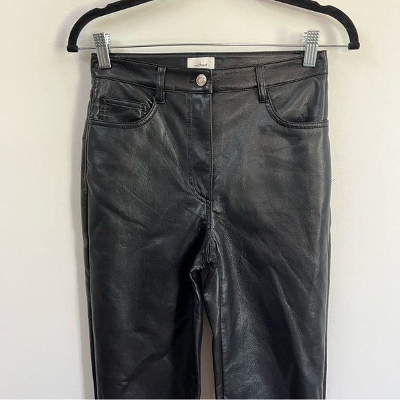 Wilfred Black Straight Leg Pants - Picture 7 of 14